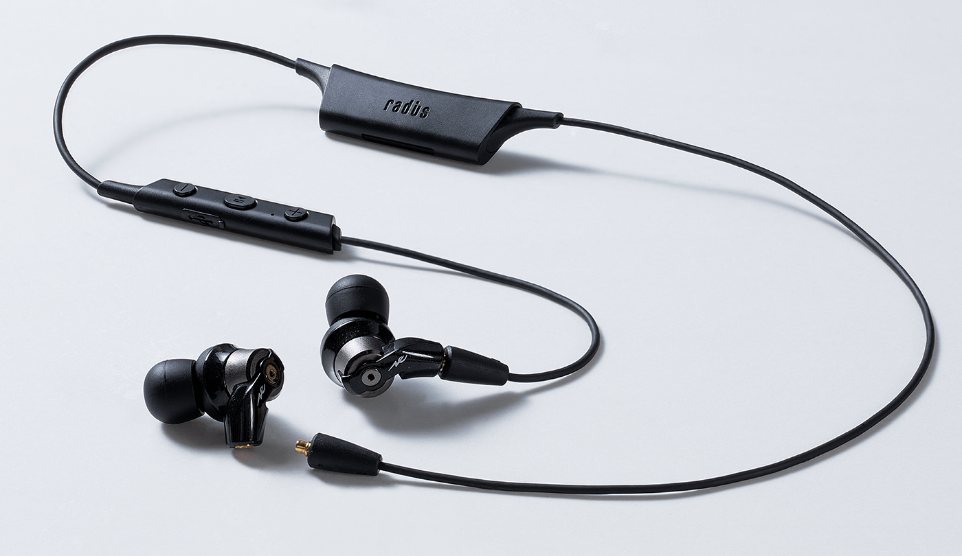 HC-M100BTK 高音質Bluetooth MMCXリケーブル|radius|ラディウス株式 HC-M100BTK 高音質Bluetooth MMCXリケーブル|radius|ラディウス株式