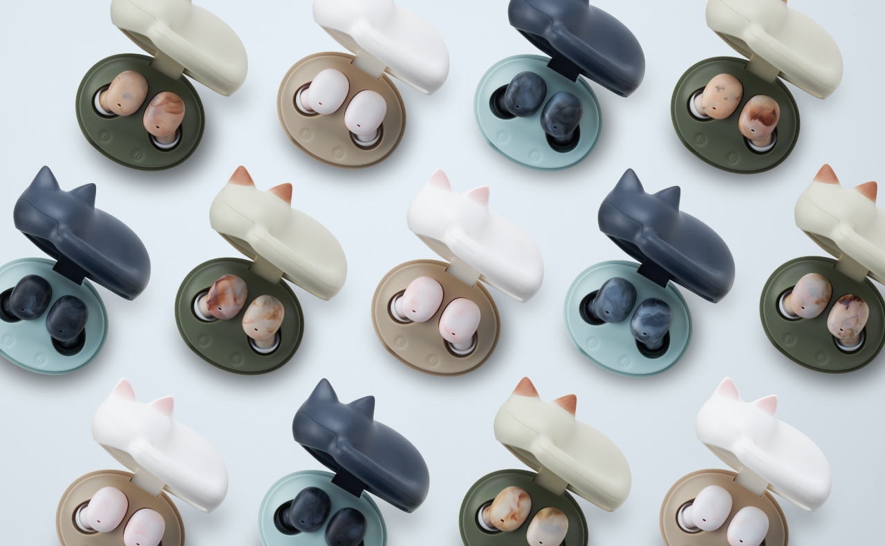 HP-C28BT Bluetooth対応 完全ワイヤレスイヤホン NEKO 猫イヤホン HP  