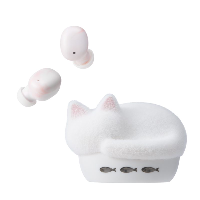 HP-C28BTF 完全ワイヤレスイヤホン NEKO 猫 フロッキー HP-C28BTK/HP